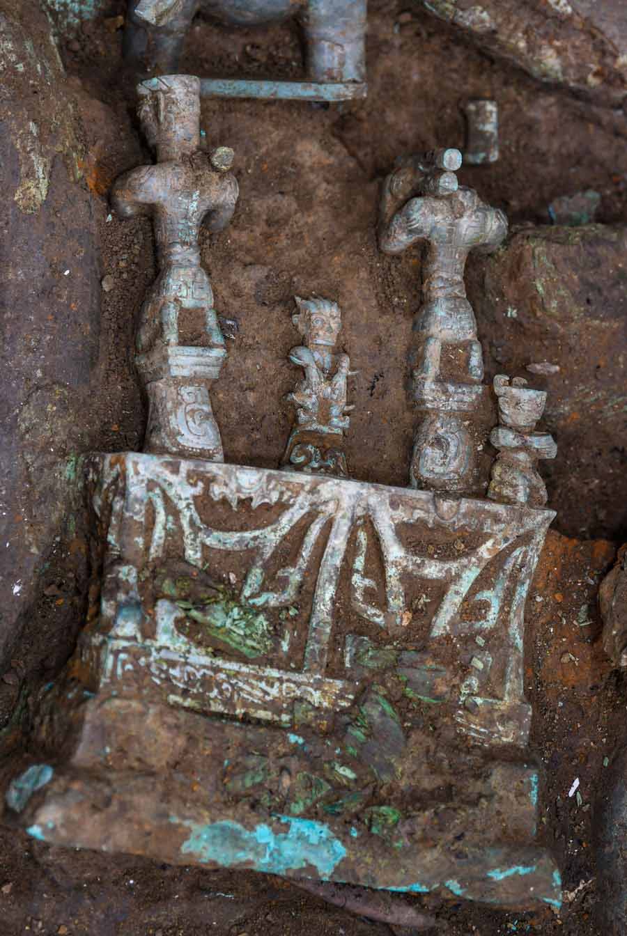 Mabaki ya kale ya Sanxingdui yaliyogunduliwa siku hizi yaonesha uwezo wa uvumbuzi katika zama za kale za China