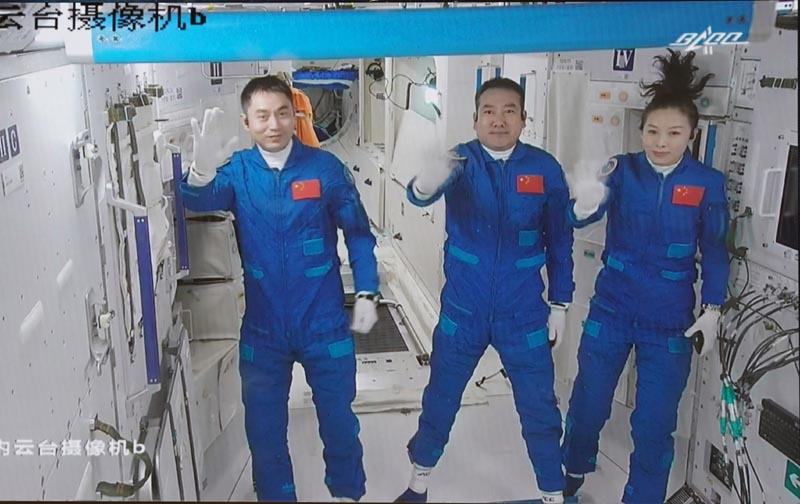 Chombo cha Shenzhou No.13 kinachobeba binadamu kwenye safari ya anga ya juu 