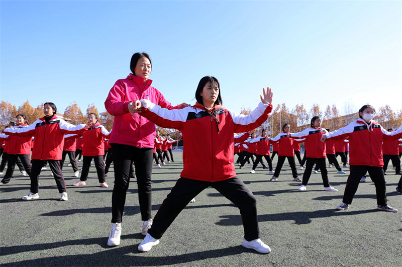 Wilaya ya Wen, Henan: Urithishaji wa Michezo ya Kipekee ya China ya Karate ya Tai Chi watia fora shuleni 