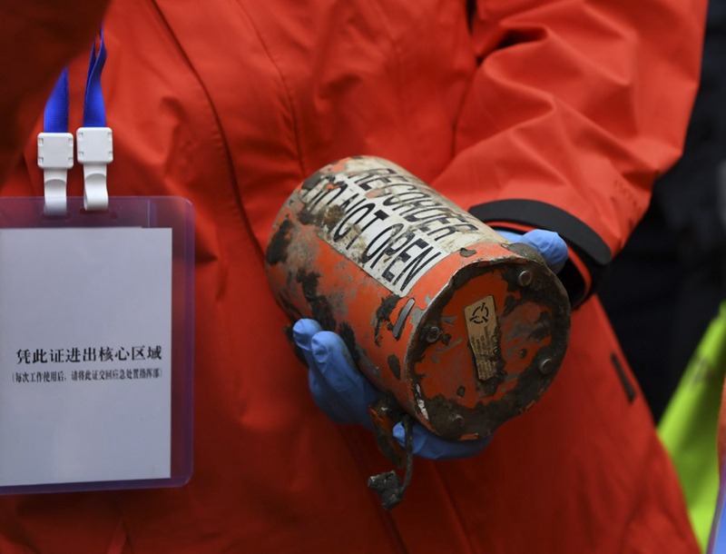 Kisanduku cheusi cha pili cha ndege ya China iliyoanguka chagunduliwa