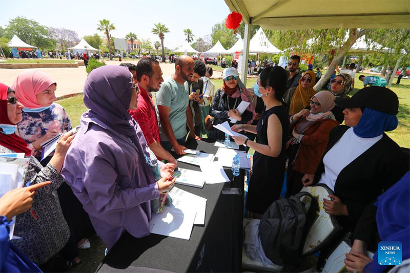 Shughuli ya kuonesha nafasi za ajira ya Kampuni za China nchini Misri yavutia wahitimu wa vyuo vikuu