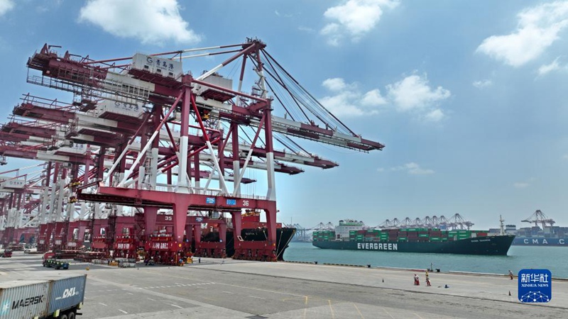 Pilikapilika za Bandari ya Qingdao: meli za nchi za BRICS zatia nanga huko kila baada ya dakika mbili