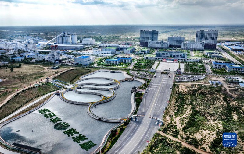 Utumiaji wa maji yaliyotokea wakati wa kuchimba madini huko Yuyang, Shaanxi