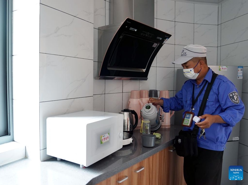 Shanghai yafungua kituo cha mapumziko kwa wafanyakazi wanaofanya kazi nje katika majira ya joto
