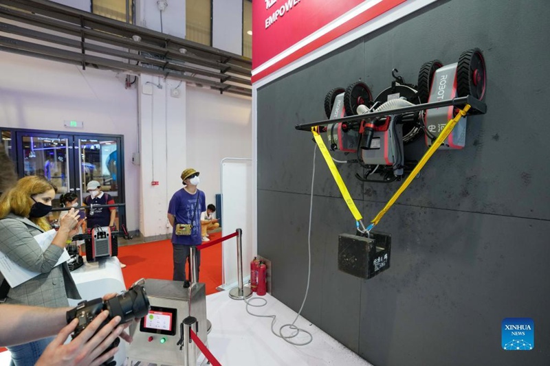 Maonesho ya Mkutano wa Kimataifa wa Roboti (WRC) katika Mji wa Beijing yaonyesha teknolojia na bidhaa mpya za roboti