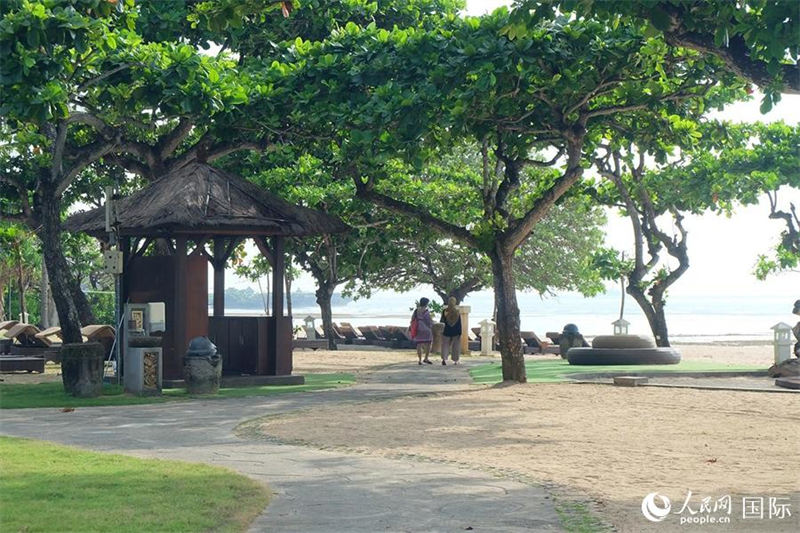 Mandhari nzuri ya Kisiwa cha Bali, Indonesia