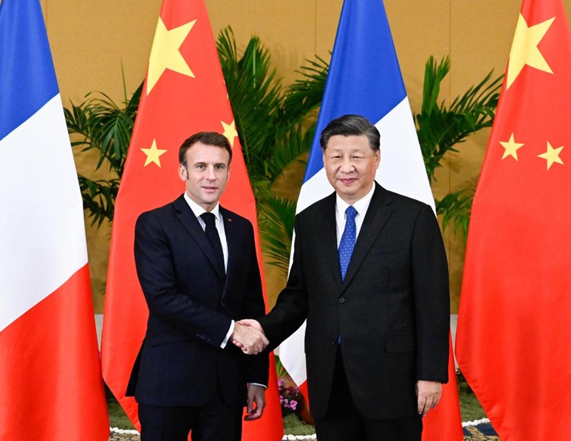 Rais Xi Jinping akutana na mwenzake wa Ufaransa Emmanuel Macron