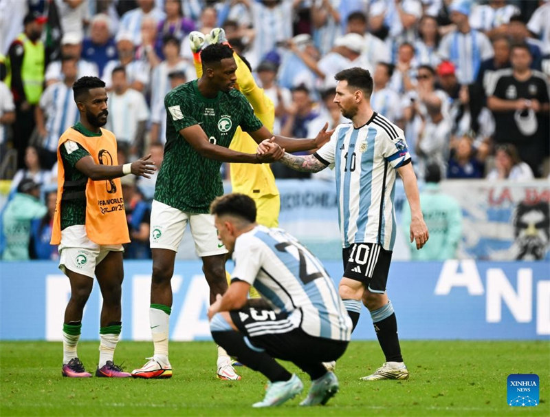 Saudi Arabia yaiduwaza Argentina kwenye mchezo wa Kundi C la Kombe la Dunia