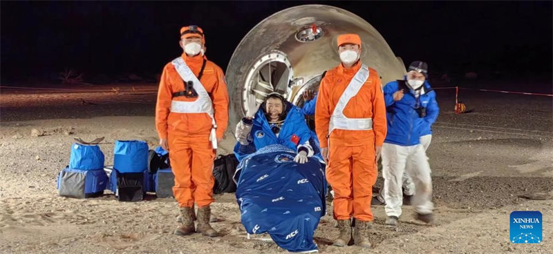 Wanaanga wa Chombo cha Shenzhou-14 cha China warudi salama duniani, na kutimiza shughuli nyingi za 