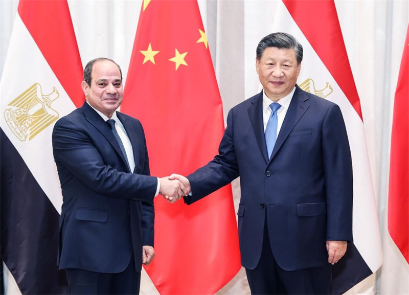 Xi Jinping afanya mazungumzo na Rais wa Misri Abdel Fattah el-Sisi