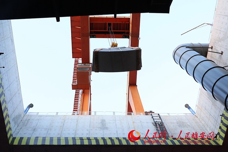 Picha: Ujenzi wa reli ya mwendo kasi ya Eneo Jipya la Xiong’an-Uwanja wa Ndege wa Daxing wa Beijing (R1) chini ya ardhi