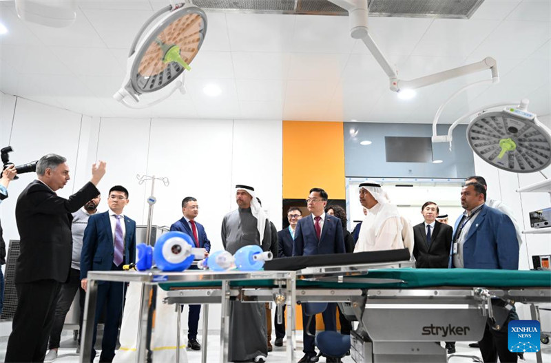 Hospitali iliyojengwa na China nchini Kuwait yafanyiwa hafla ya ufunguzi