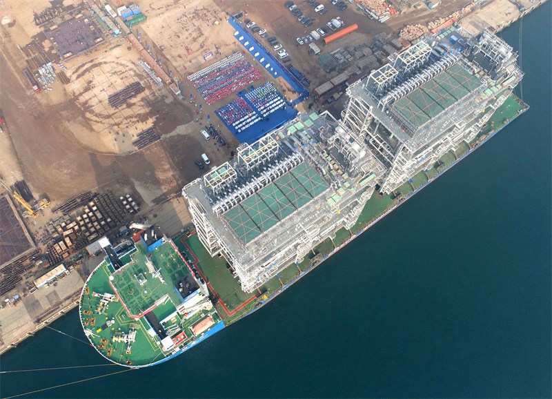 Meli kubwa nyingine ya kimataifa ya usafirishaji nishati yakabidhiwa Qingdao, China