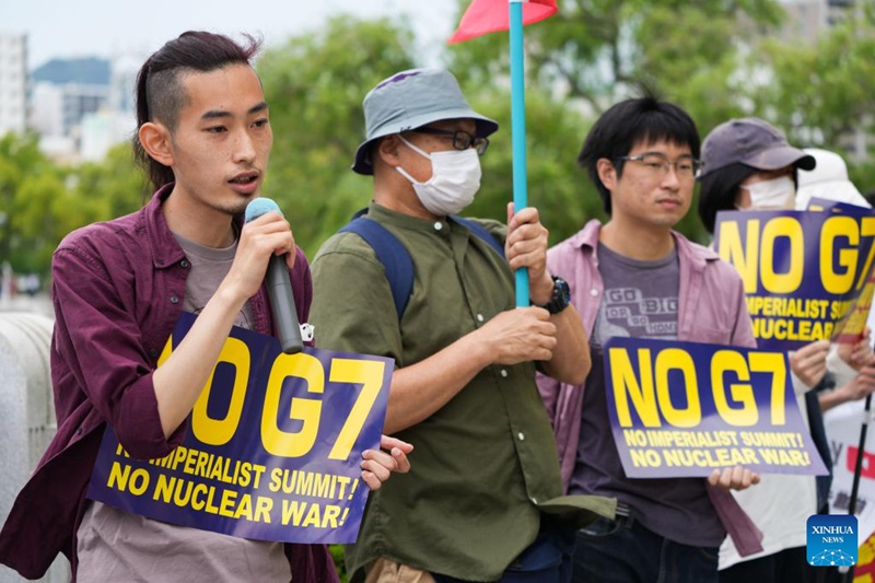 Waziri Mkuu wa Japan Kishida na Rais Biden wakutana kabla ya mkutano wa G7 huko Hiroshima huku kukiwa na maandamano, ulinzi unaoimarishwa