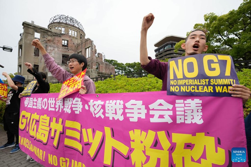 Waziri Mkuu wa Japan Kishida na Rais Biden wakutana kabla ya mkutano wa G7 huko Hiroshima huku kukiwa na maandamano, ulinzi unaoimarishwa