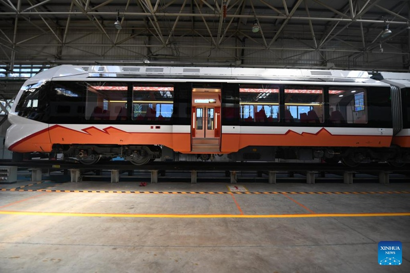 Kampuni ya China yaiundia Argentina treni ya kwanza inayotumia nishati mpya ya kuendeshwa kwenye reli nyepesi