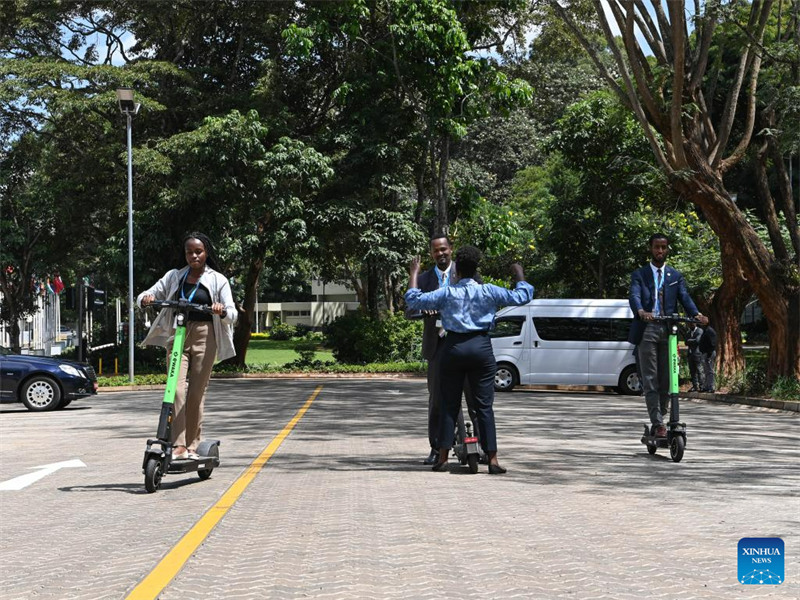 Shughuli ya Maonyesho ya Vyombo vya Usafiri vya kutumia umeme vinavyotoa kaboni kidogo yafanyika Nairobi, Kenya