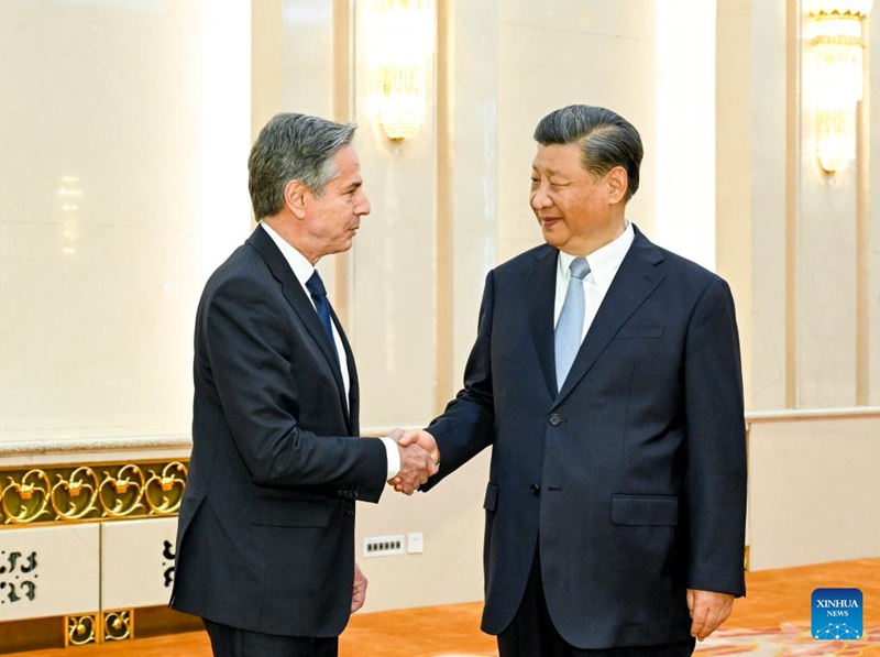 Rais Xi Jinping akutana na Waziri wa Mambo ya Nje wa Marekani Blinken mjini Beijing