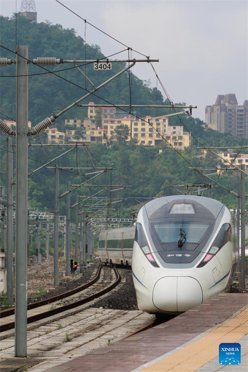Reli ya mwendo wa kasi ya Guiyang-Nanning nchini China yaanza rasmi majaribio ya uendeshaji