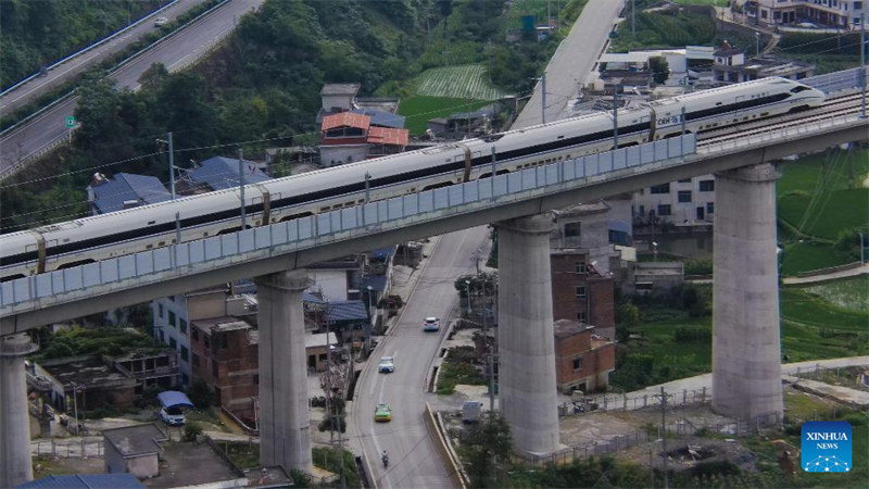 Reli ya mwendo wa kasi ya Guiyang-Nanning nchini China yaanza rasmi majaribio ya uendeshaji