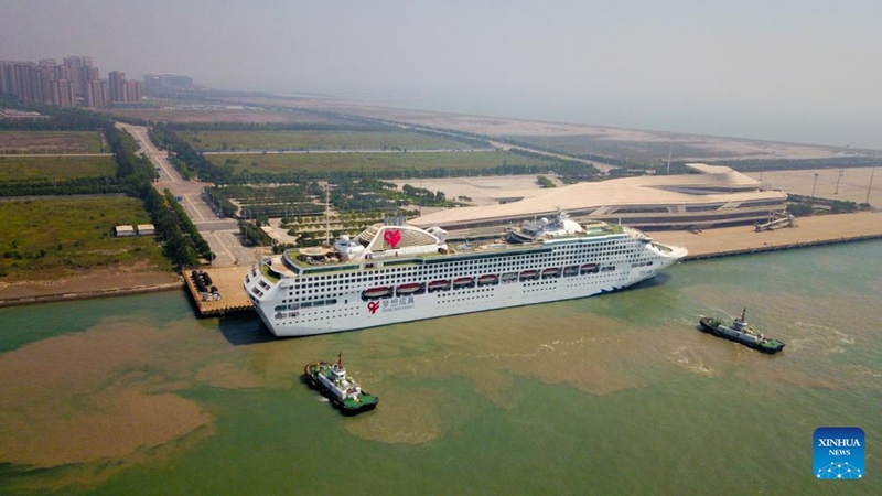 Mji wa Tianjin, Kaskazini mwa China wakaribisha meli ya kwanza ya kitalii katika kipindi cha miaka mitatu