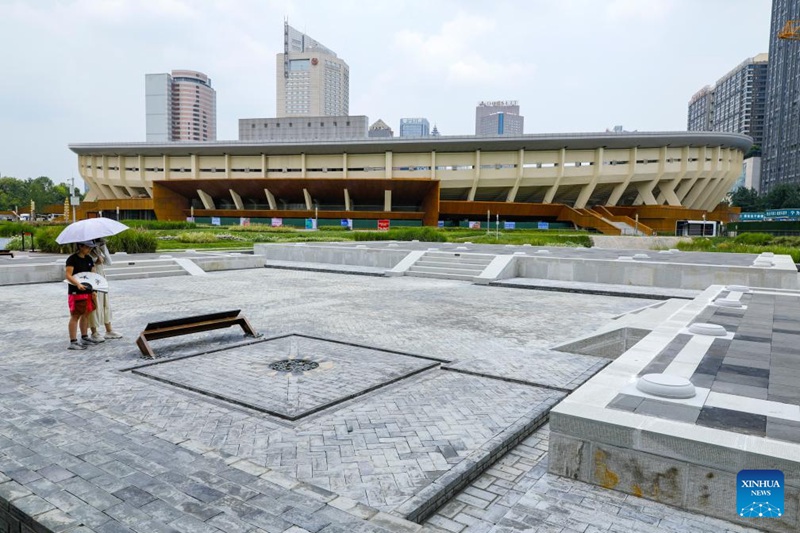 Bustani ya wazi ya mabaki ya kihistoria yafungua eneo jipya kwa ajili ya umma huko Chengdu, China