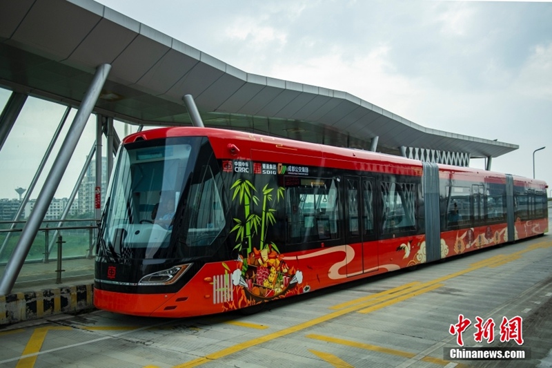 Treni za “Reli ya Akili Bandia” zaanza uendeshaji wa majaribio ili kusaidia Michezo ya Wanafunzi wa Vyuo Vikuu Duniani huko Chengdu, China