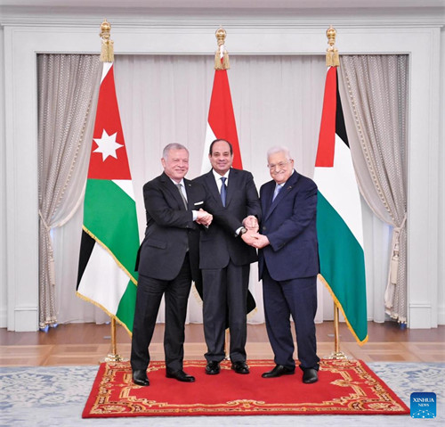 Viongozi wa Misri, Jordan na Palestina wahimiza kukomesha uvamizi wa Israel na kurejesha mazungumzo ya amani