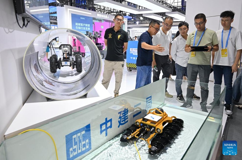 Maonyesho ya Teknolojia za Kisasa ya China Mwaka 2023 (Smart China Expo 2023) yafunguliwa Chongqing, China