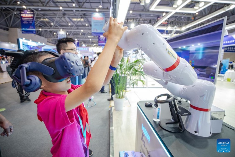 Maonyesho ya Teknolojia za Kisasa ya China Mwaka 2023 (Smart China Expo 2023) yafunguliwa Chongqing, China