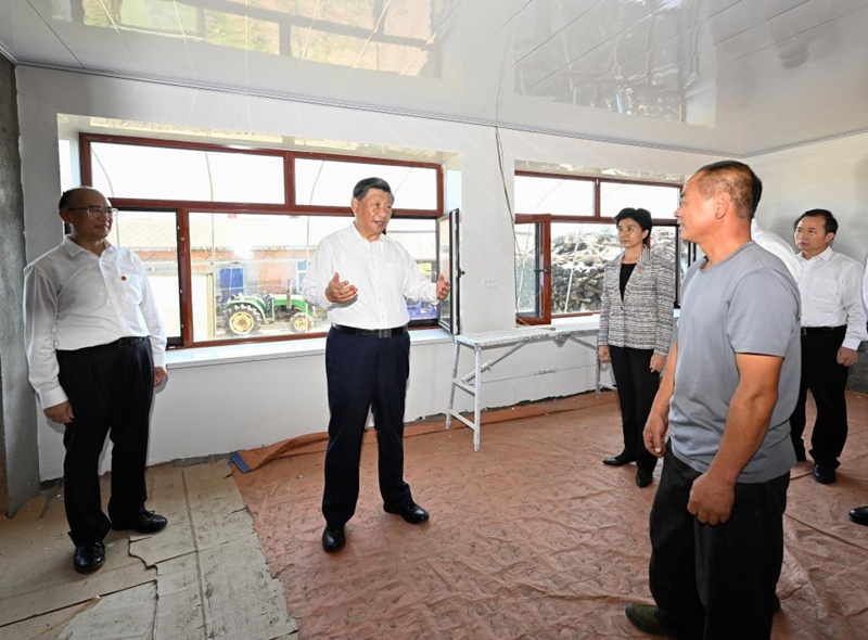 Rais Xi Jinping awatembelea wanakijiji walioathiriwa na mafuriko katika Mkoa wa Heilongjiang, China