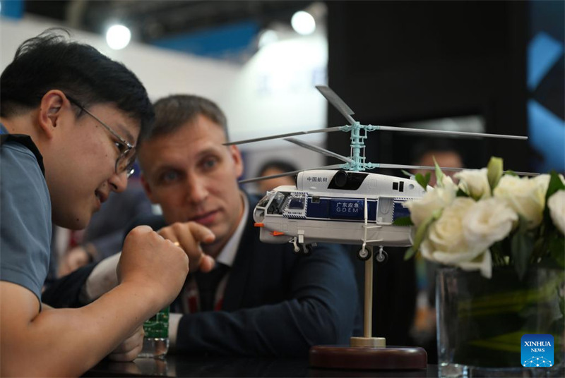 Maonyesho ya 6 ya Helikopta ya China yafunguliwa Tianjin, Kaskazini mwa China