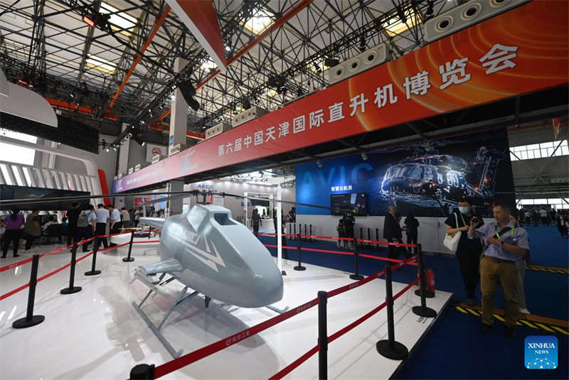 Maonyesho ya 6 ya Helikopta ya China yafunguliwa Tianjin, Kaskazini mwa China