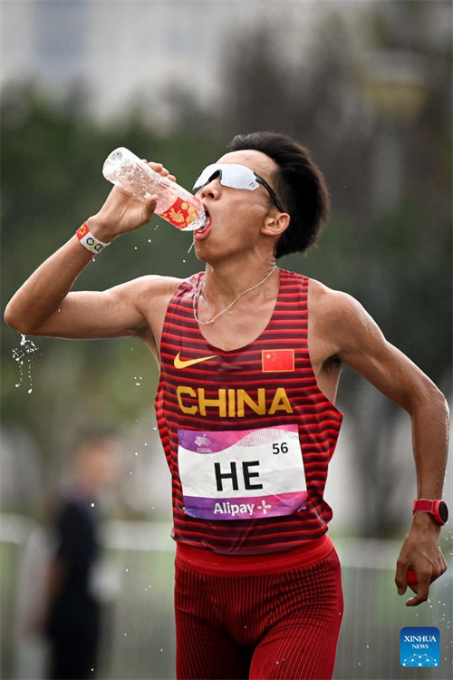 Habari Picha za Fainali za Mbio za Marathon katika Michezo ya 19 ya Asia ya Hangzhou