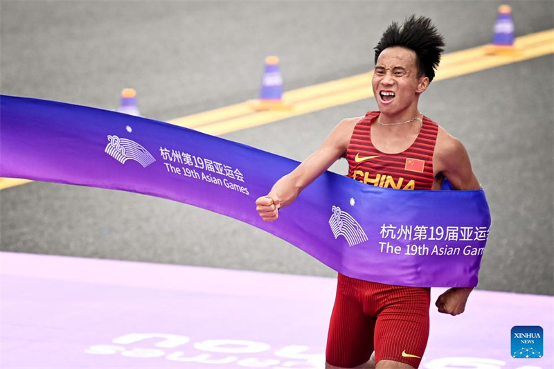 Habari Picha za Fainali za Mbio za Marathon katika Michezo ya 19 ya Asia ya Hangzhou