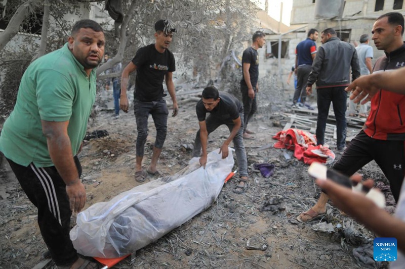 Idadi ya vifo vya Wapalestina katika mashambulizi ya Israel yafikia 1,417