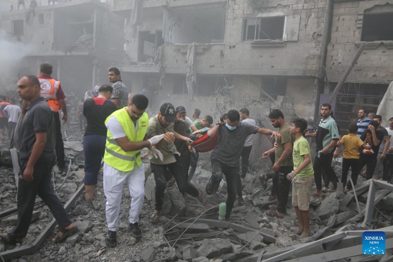 Idadi ya vifo vya Wapalestina katika mashambulizi ya Israel yafikia 1,417