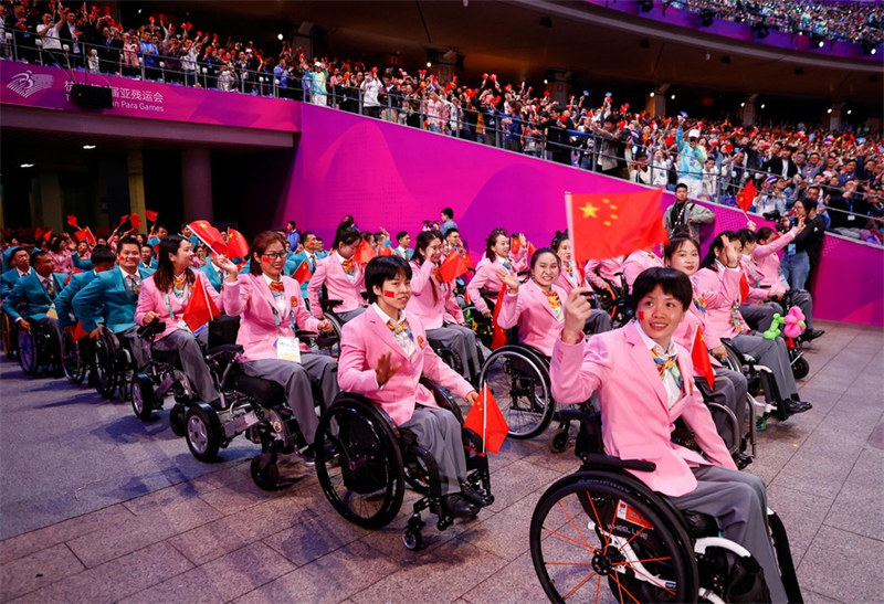 Michezo ya Asia kwa Walemavu yafunguliwa rasmi katika Mji wa Hangzhou, China