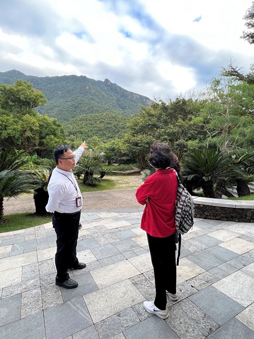 Habari Picha: Mazingira ya asili ya sehemu ya Jumba la Makumbusho la Bustani ya Kitaifa ya Jiolojia ya Peninsula ya Dapeng ya Shenzhen, China