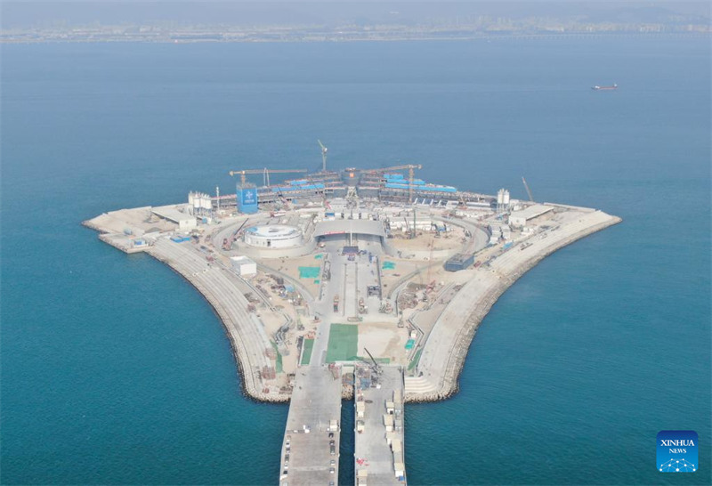 Barabara Kuu mpya ya China ya kuvuka bahari yafikia hatua ya mwisho kukamilika