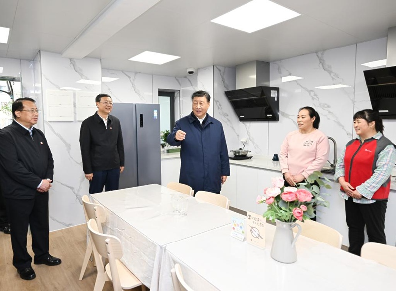 Rais Xi Jinping afanya ziara ya ukaguzi katika Mji wa Shanghai