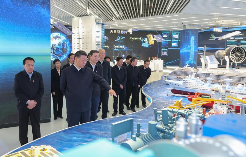 Rais Xi Jinping afanya ziara ya ukaguzi katika Mji wa Shanghai