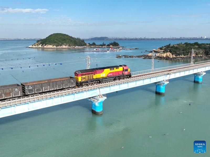 Katika picha: Bandari ya Luoyu katika Ghuba ya Meizhou mkoani Fujian, China