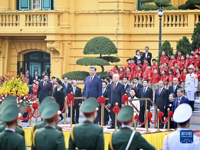 Rais wa China afanya mazungumzo na Katibu Mkuu wa Kamati Kuu ya Chama cha Kikomunisti cha Vietnam (CPV)