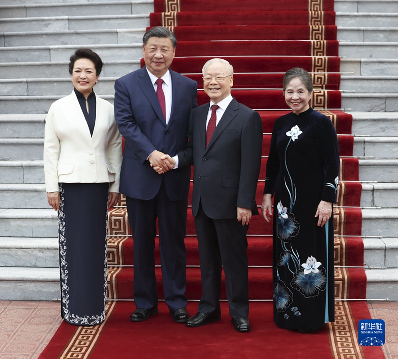 Rais wa China afanya mazungumzo na Katibu Mkuu wa Kamati Kuu ya Chama cha Kikomunisti cha Vietnam (CPV)