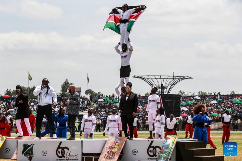 Sherehe yafanyika kuadhimisha miaka 60 ya uhuru wa Kenya