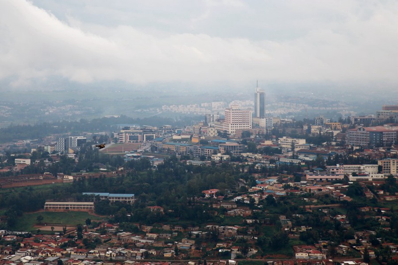 Picha iliyopigwa tarehe 10, Mei, 2019 ikionesha mandhari ya Kigali, Mji Mkuu wa Rwanda. (Picha na Lv Tianran/Xinhua)