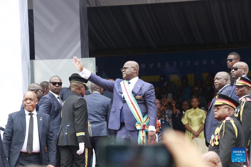 Felix Tshisekedi aapishwa kuwa Rais wa Jamhuri ya Kidemokrasia ya Kongo kwa muhula mpya