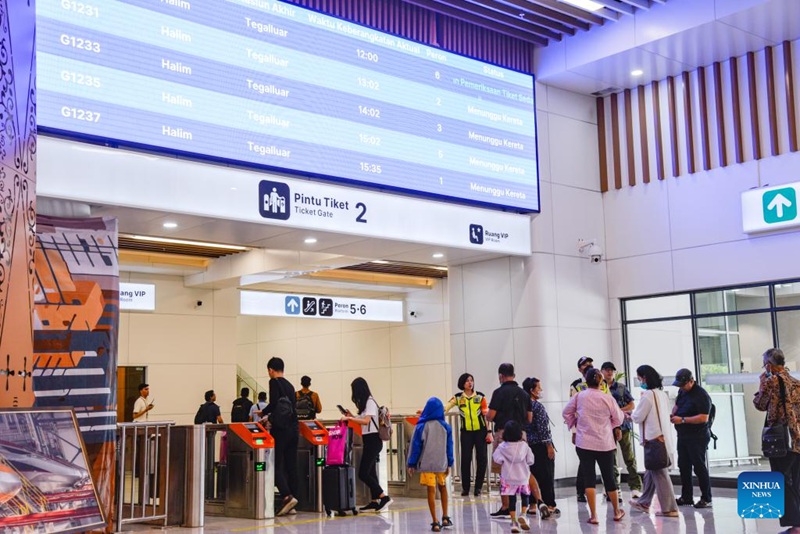 Reli ya mwendo kasi ya Jakarta-Bandung yatimiza siku 100 tangu kuanza kazi huku abiria milioni 1.45 wakisafirishwa