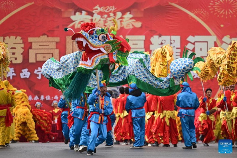 Kanivali ya Shehuo yafanyika huko Xining, Kaskazini Magharibi mwa China